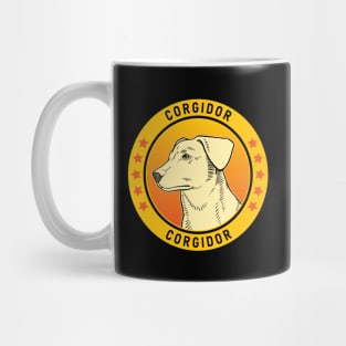 Corgidor Dog Portrait Mug